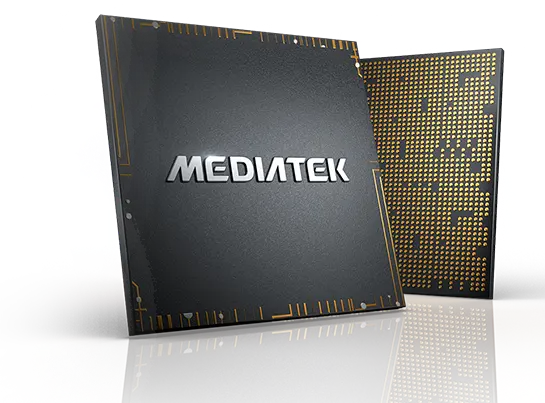 2 mediatek processors one in front view another in side view that are used in primebook laptops