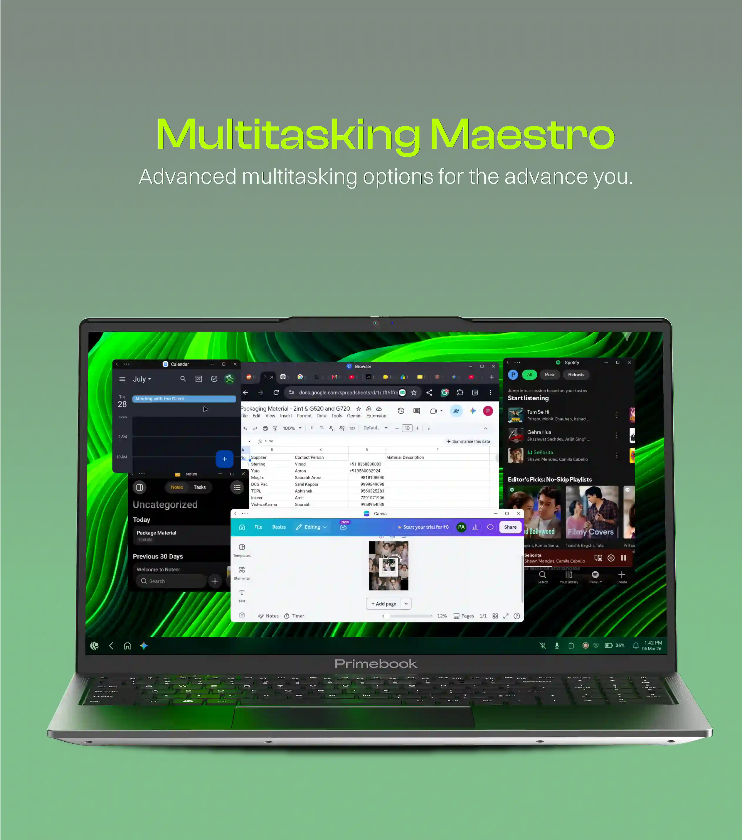Multitasking Maestro