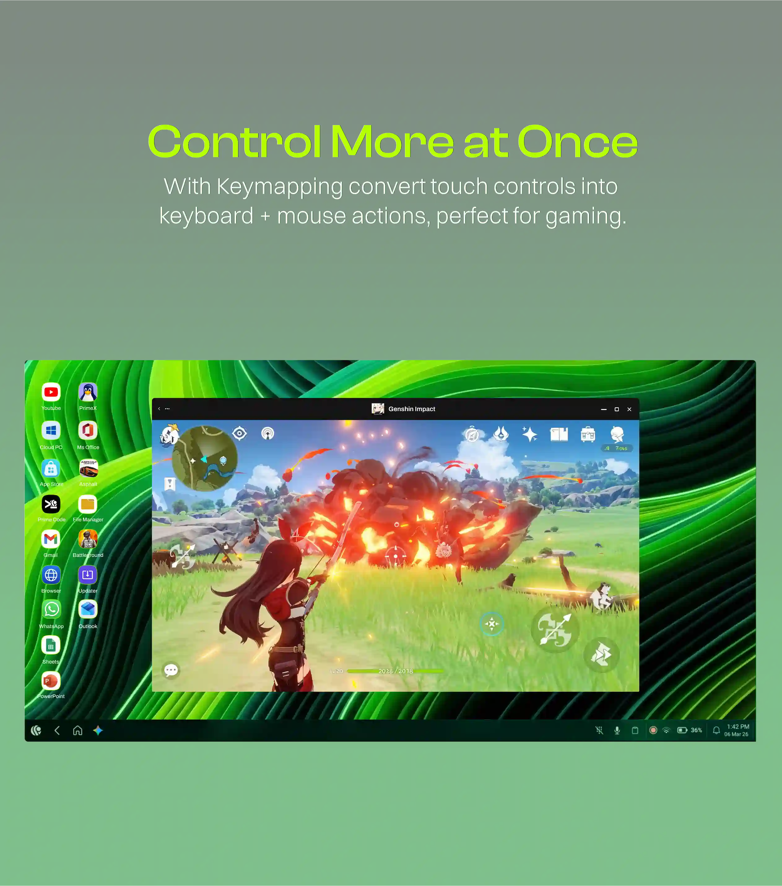 Control More at Once