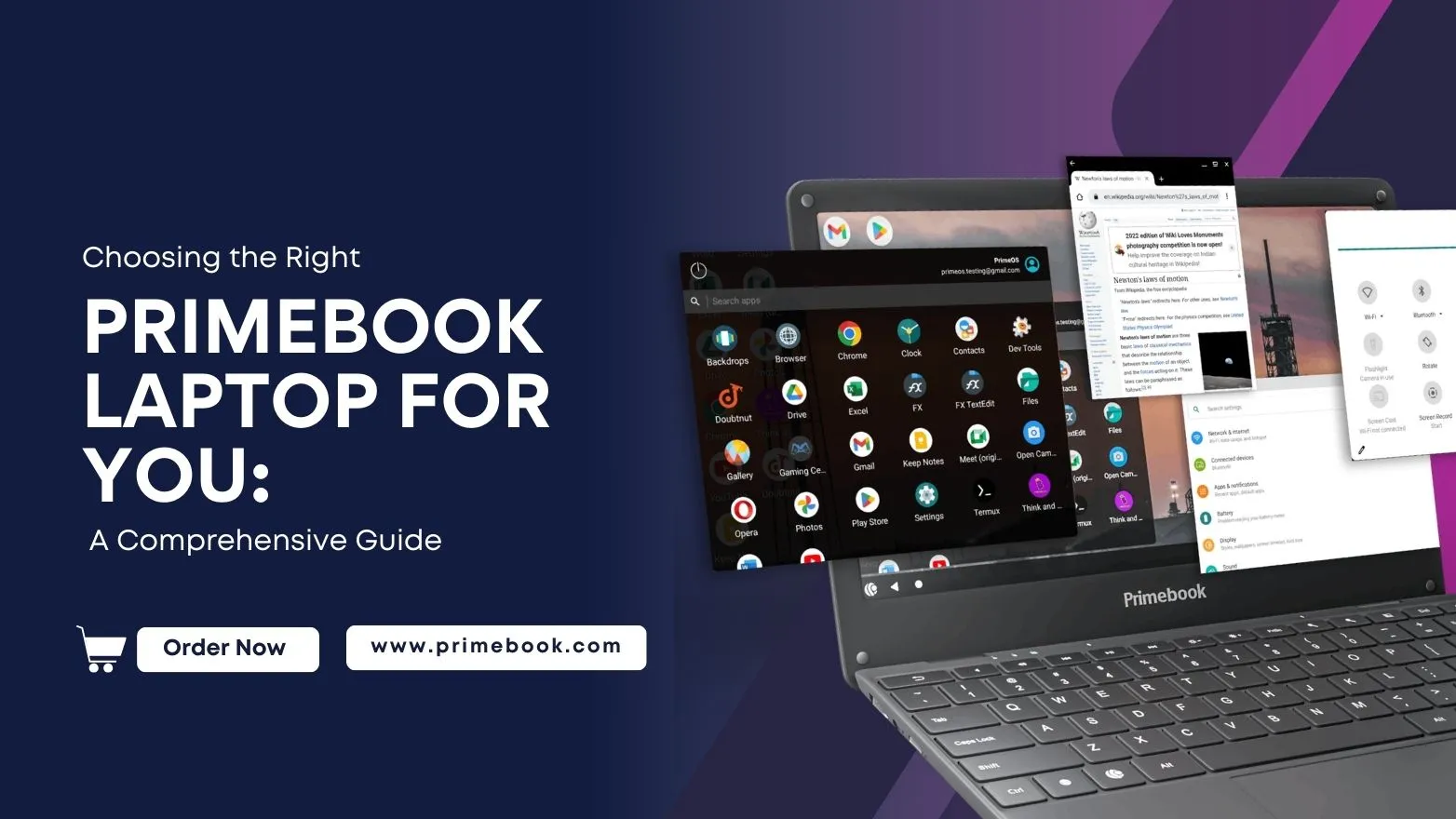 Choosing the Right Primebook Laptop for You A Comprehensive Guide
