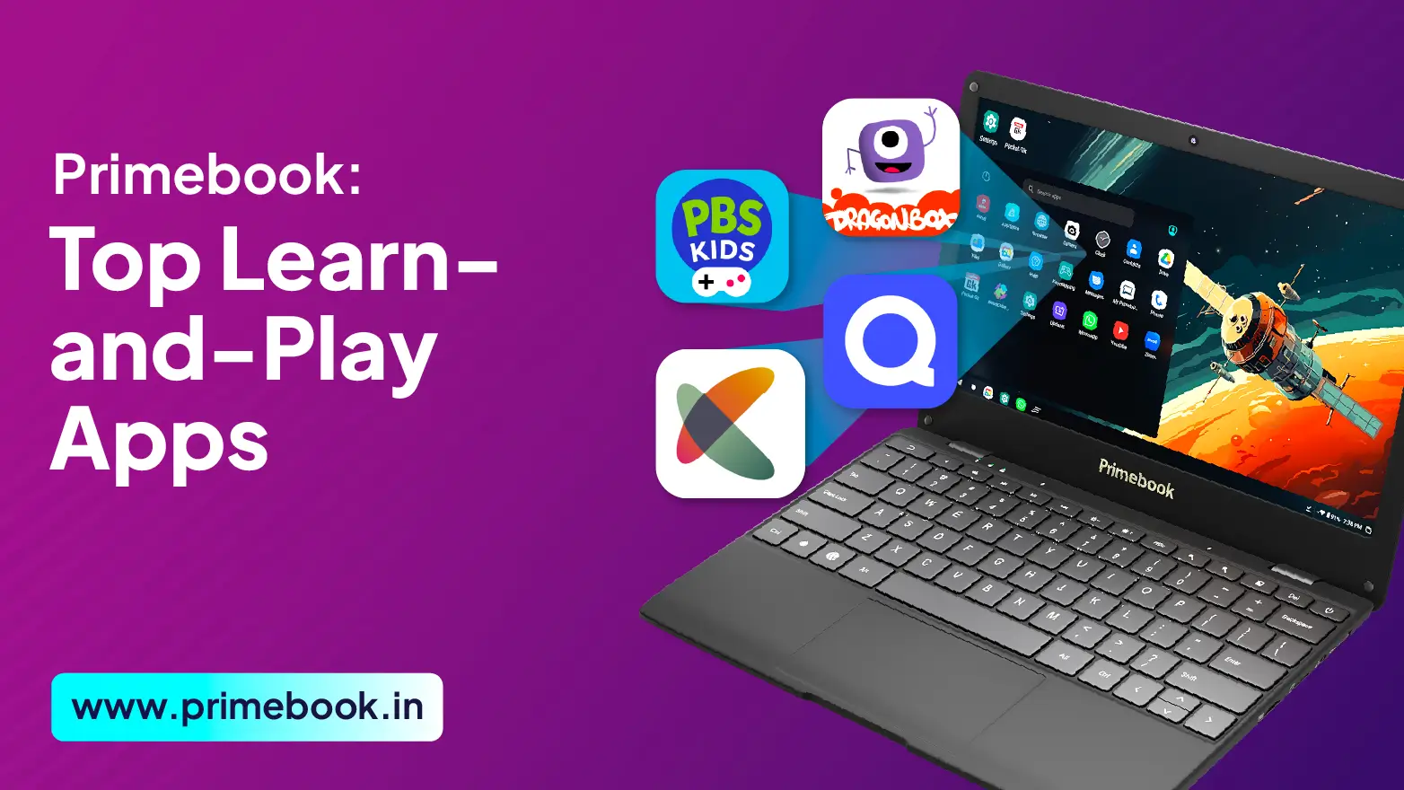 Top Learn-and-Play Apps on Our Educational Laptop, Primebook: Must Try!