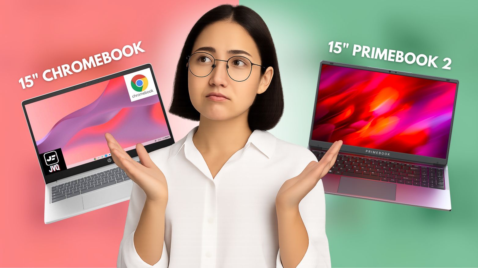 15 Inch Chromebook Vs. 15 Inch Primebook 2