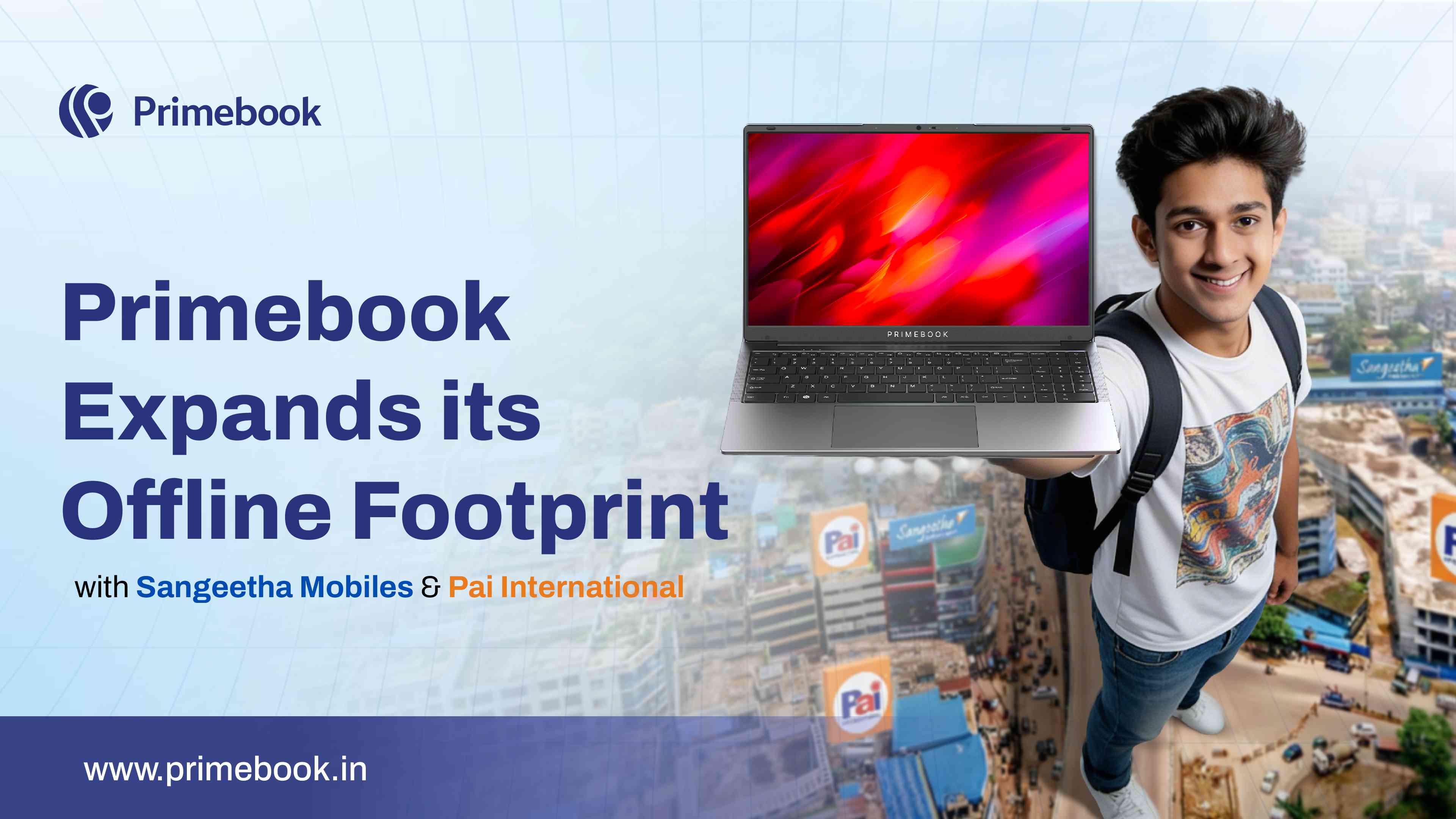 Primebook Expands Its Offline Footprint with Sangeetha Mobiles and Pai International